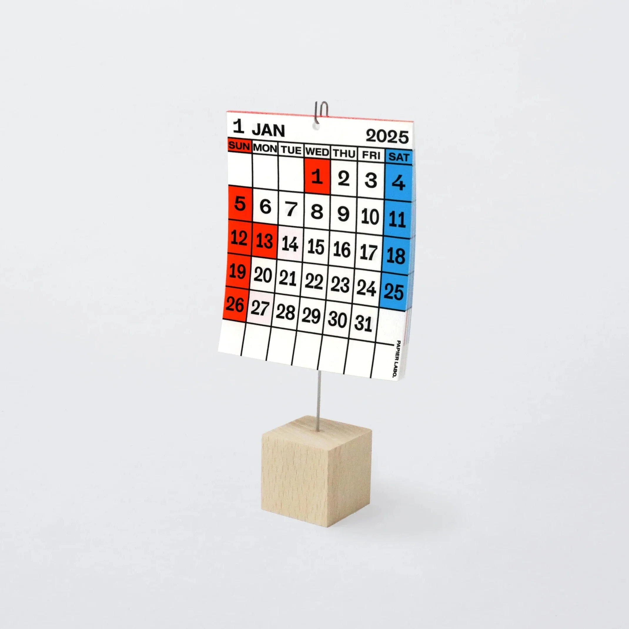 2026 Desktop Calendar / Papier Labo. - Image 3