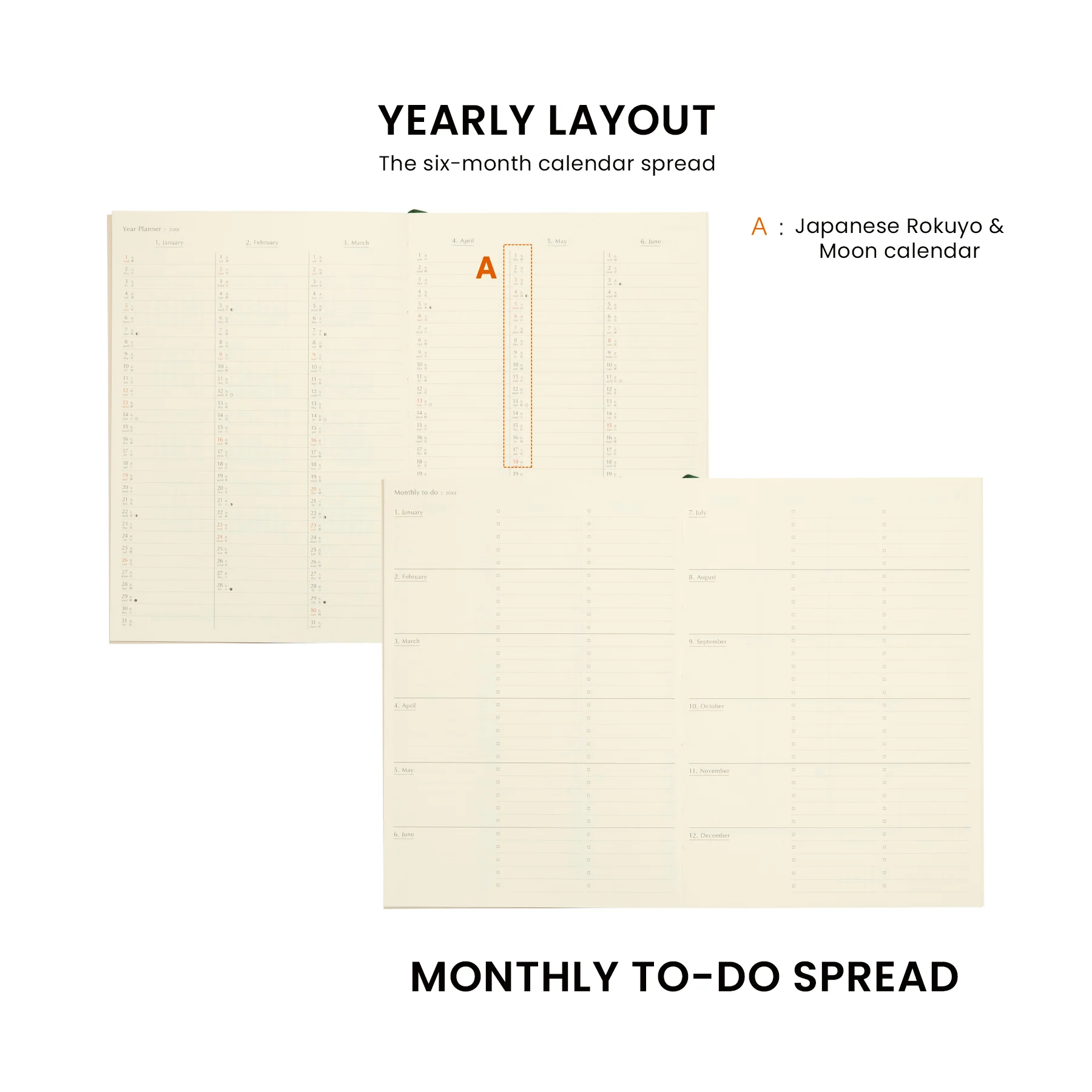 2026 Monthly Planner Fugen A5 - Image 16