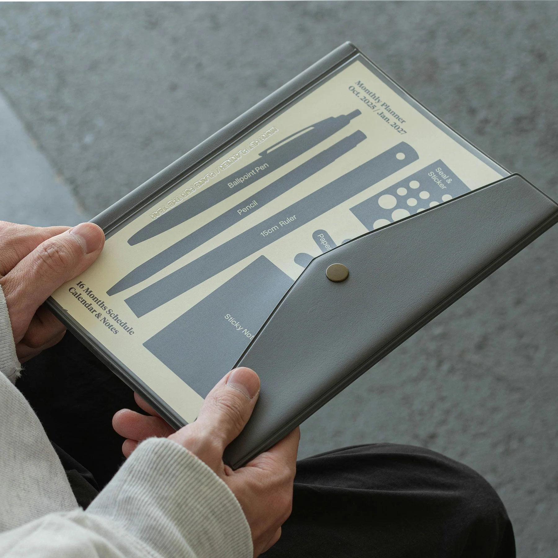 2026 Monthly Planner Fugen A5 - Image 5