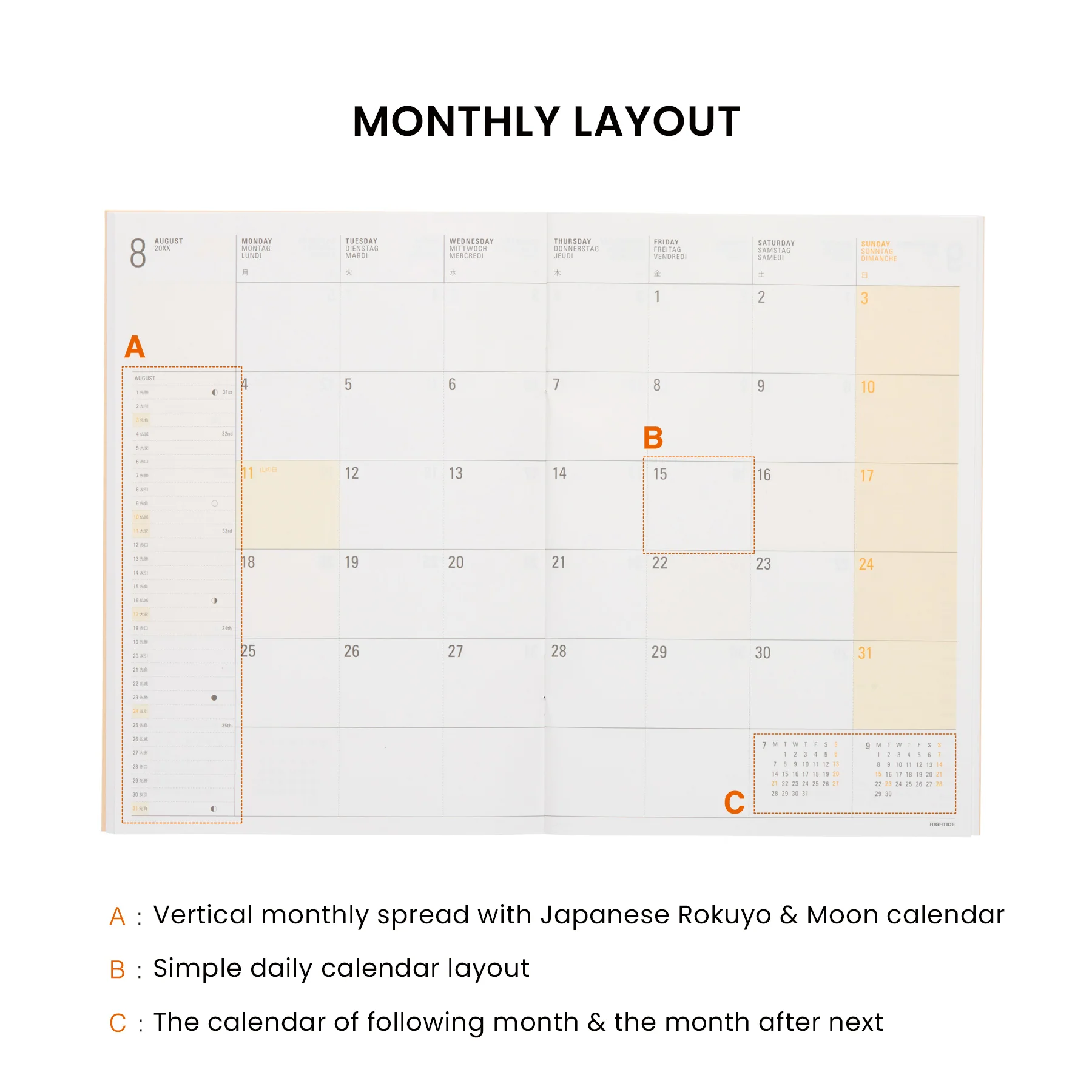 2026 Monthly Planner Wave B6 - Image 14