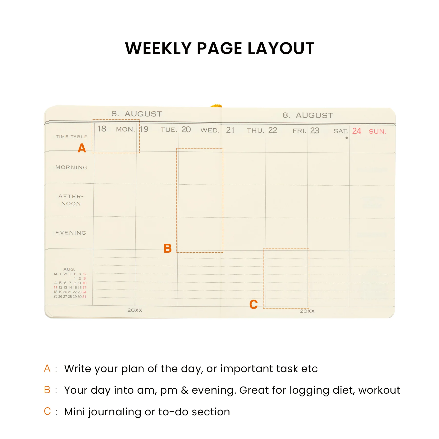 2026 Weekly Planner My Diary Square - Image 13