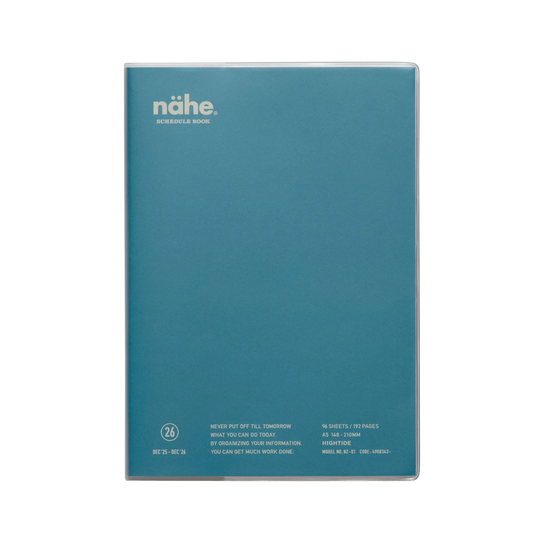 2026 Weekly Planner Nahe A5 Vertical - Image 3