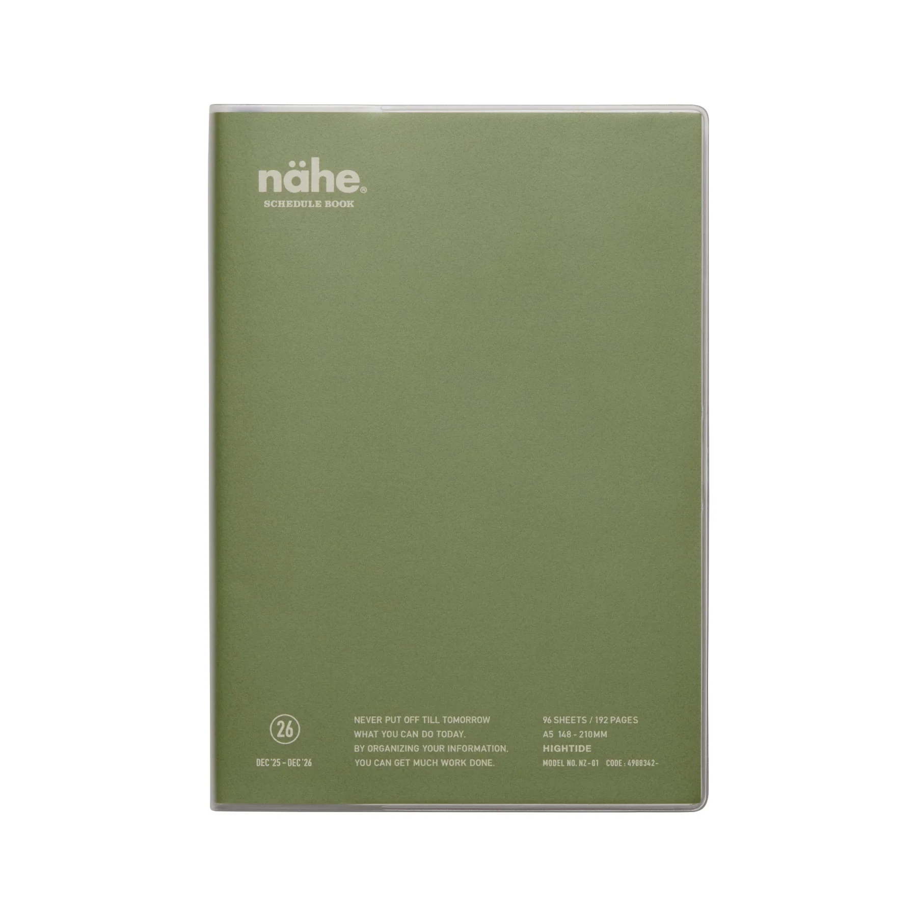 2026 Weekly Planner Nahe A5 Vertical - Image 4