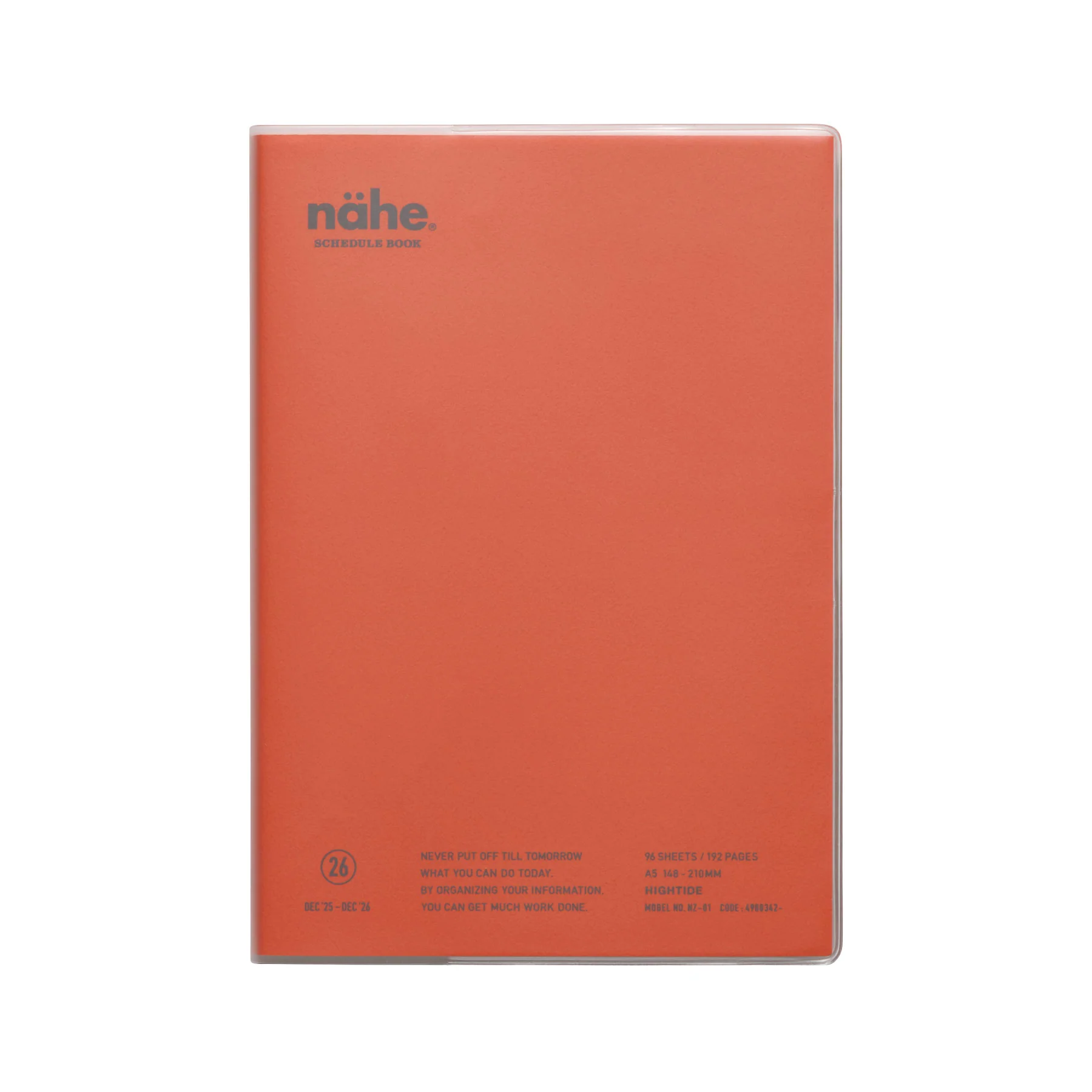 2026 Weekly Planner Nahe A5 Vertical - Image 5