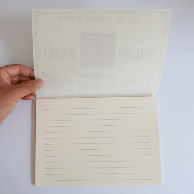 Letter Pad L309 / Landscape / Cream (LIFE) - Image 4