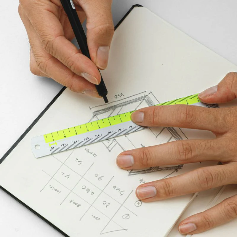 Aluminum Metric Ruler - Image 12