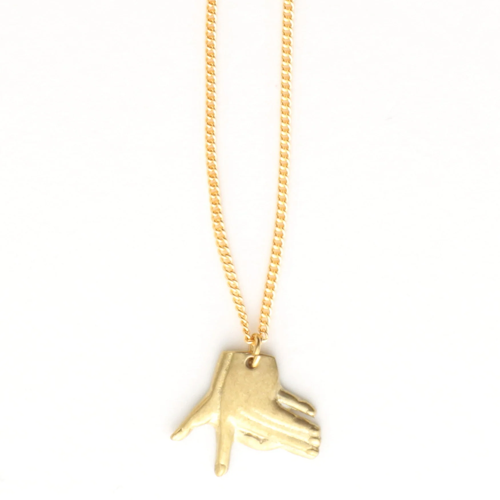 Hand Shadow Necklace - Image 2