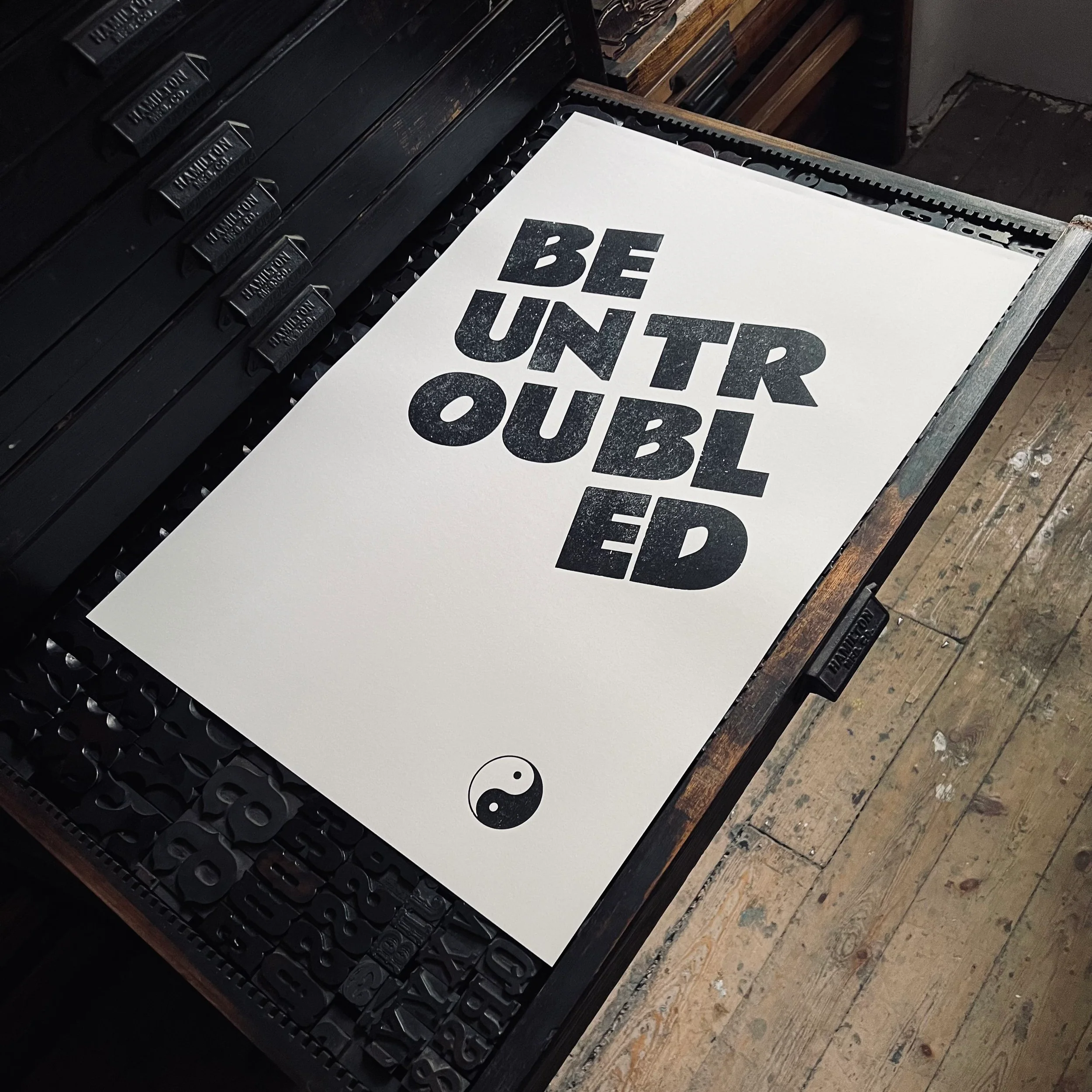 BE UNTROUBLED/ Poster - Image 3