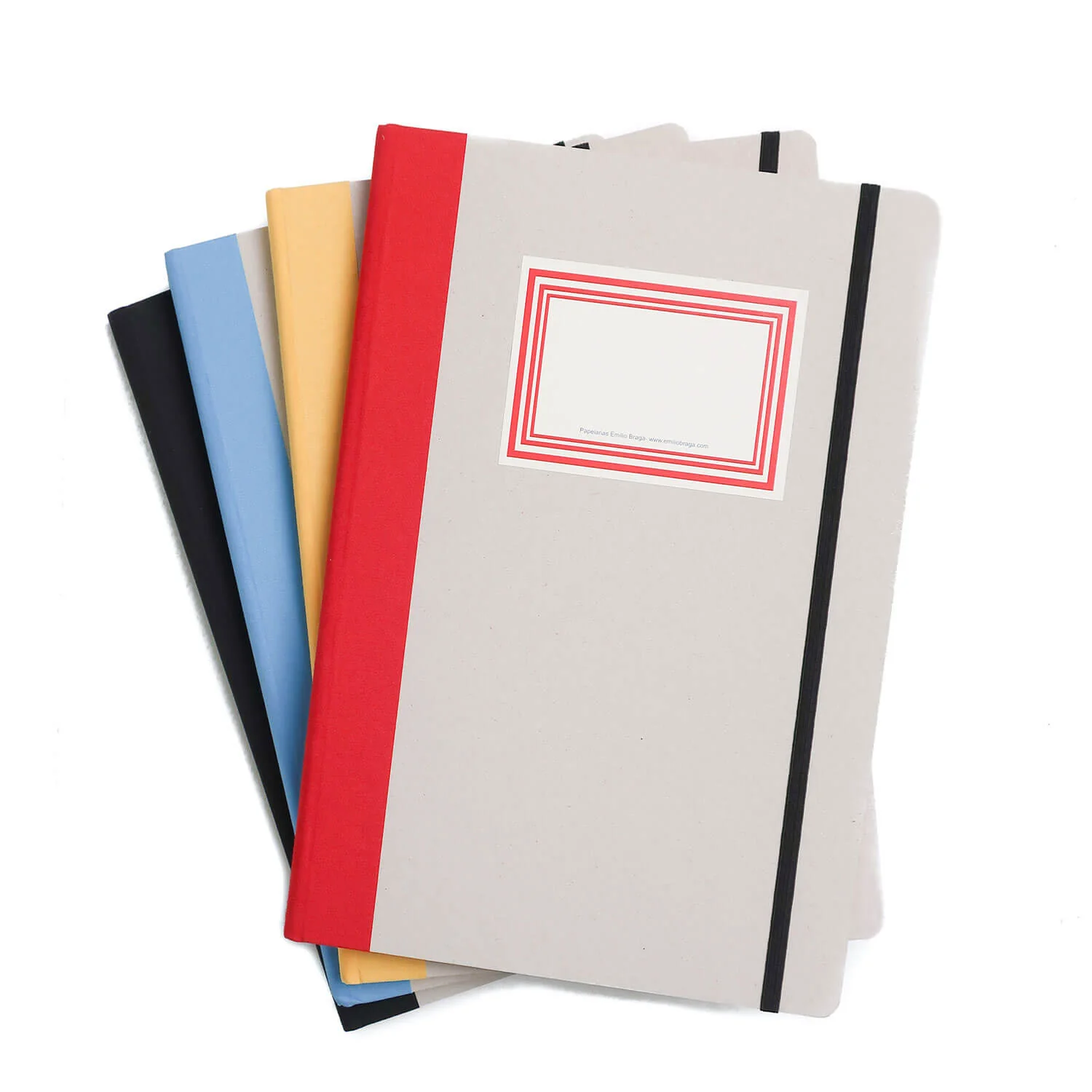 Cardboard Notebook with Band/ A4 (EMILIO BRAGA) - Image 5