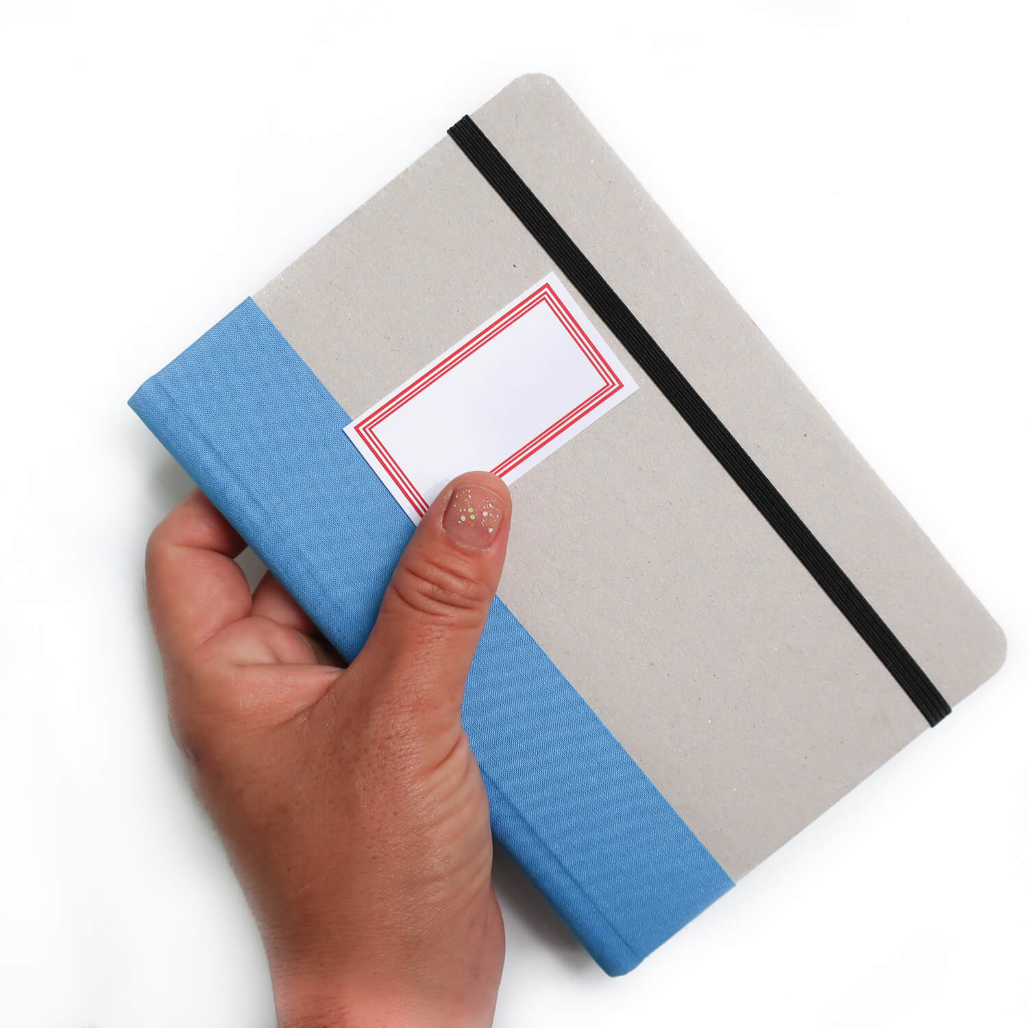 Cardboard Notebook with Band /A6 (EMILIO BRAGA) - Image 8