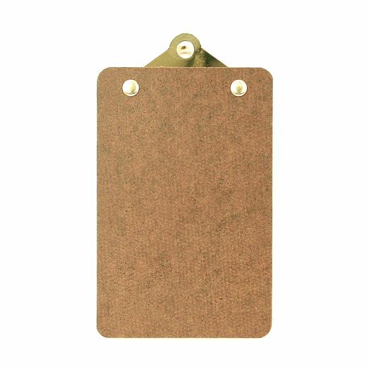 Old School Clipboard/ Mini/ Gold Clip - Image 3
