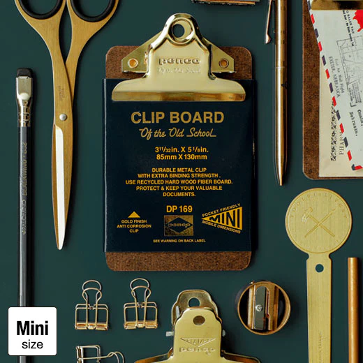 Old School Clipboard/ Mini/ Gold Clip - Image 6