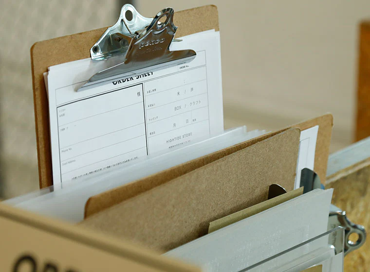 Old School Clipboard/ A5/ Gold Clip - Image 5