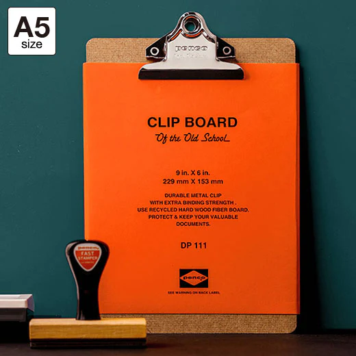 Old School Clipboard/ A5/ Gold Clip - Image 9