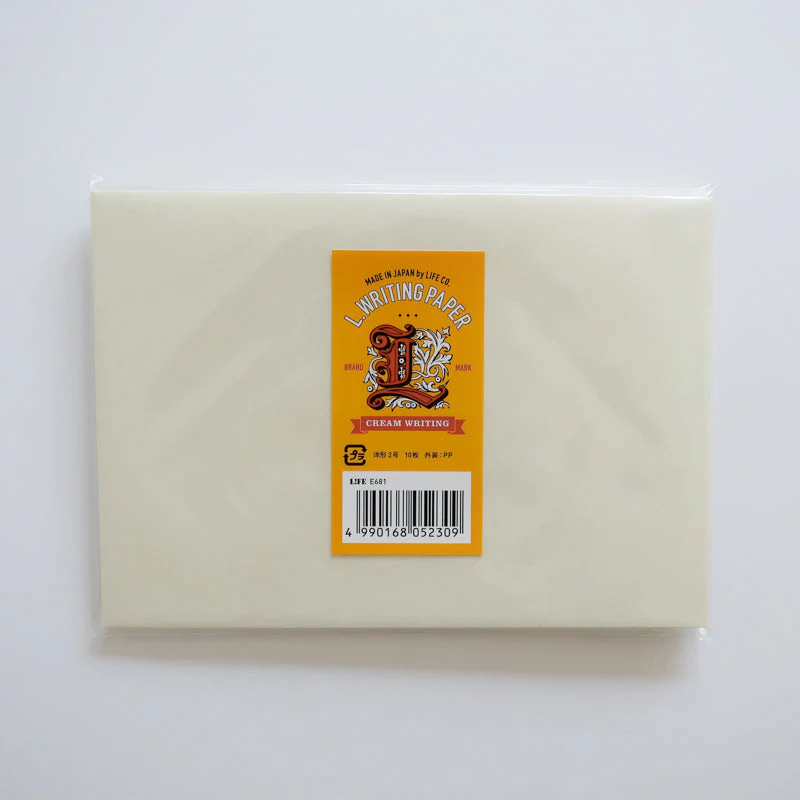 Envelope Set/ Cream (LIFE)