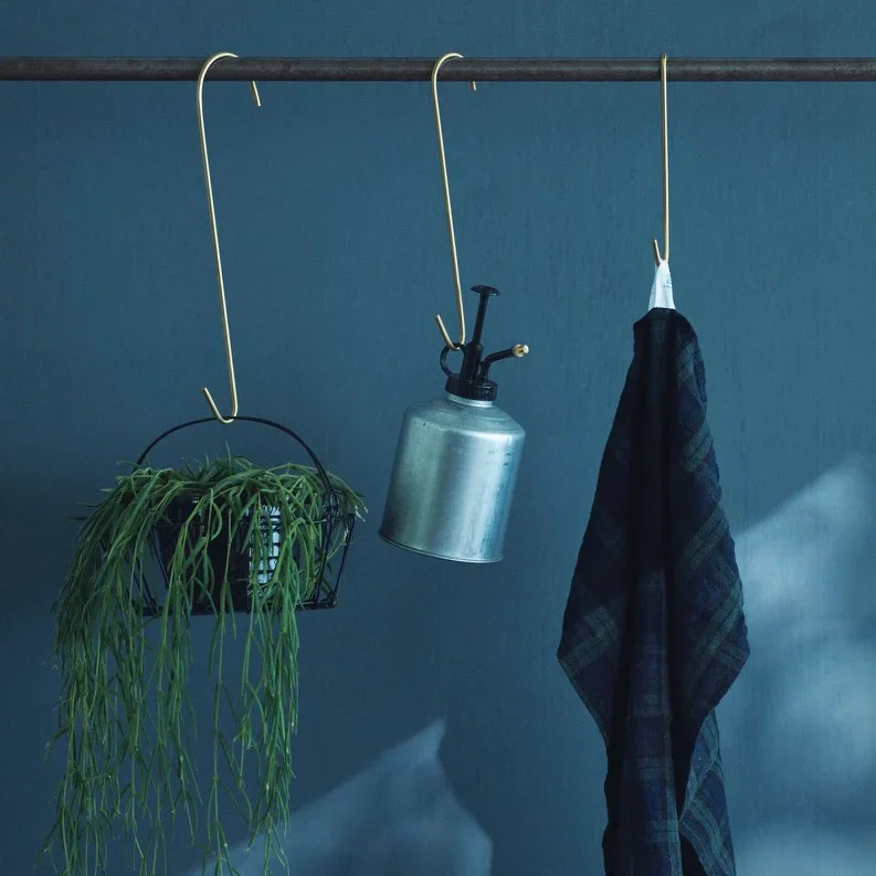 Fog linen work / Brass J Hook Long - Image 6