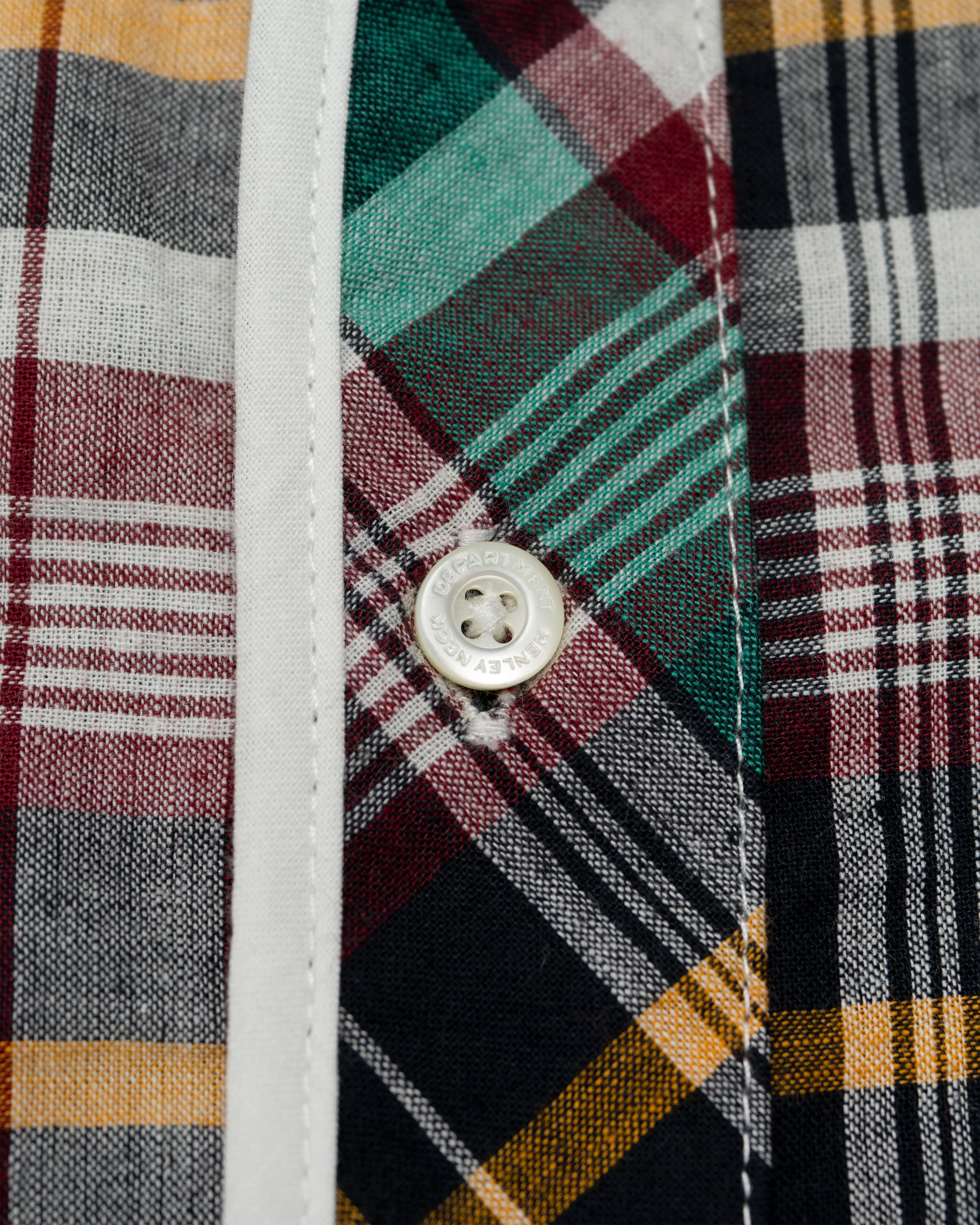 Henley Neck / Albert Madras Plaid - Image 4