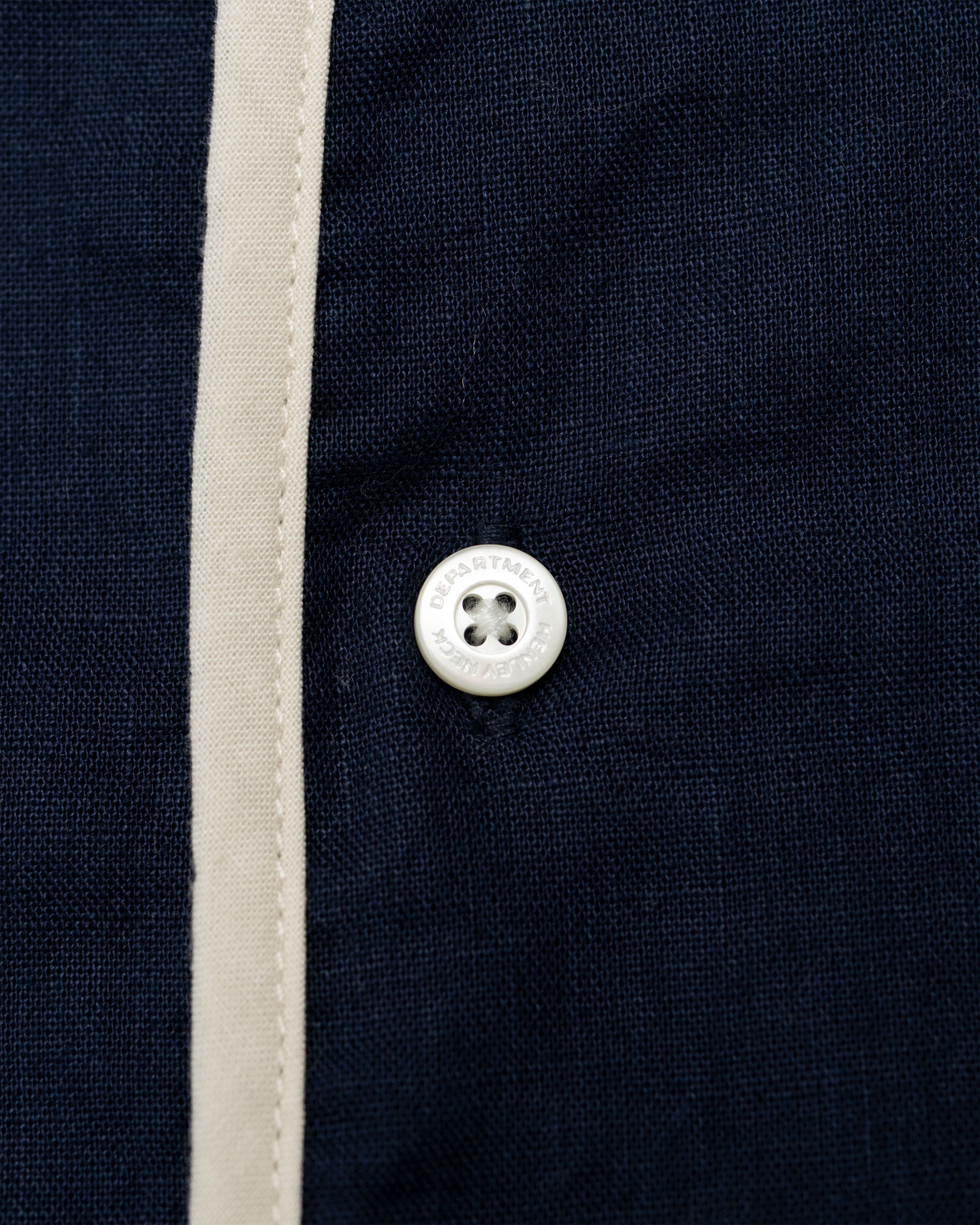 Henley Neck / Allen Cotton Linen - Image 4
