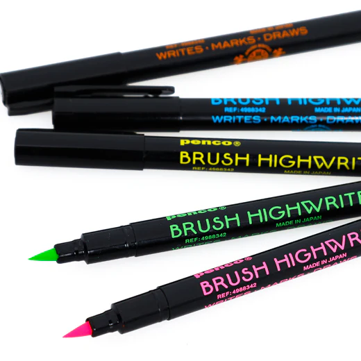 Highlighter Brush Pen Set - Image 5