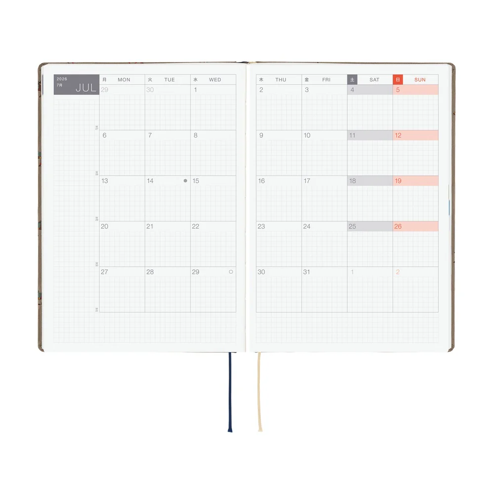 2026 Planner / Hon A5 Bow & Tie - Image 5