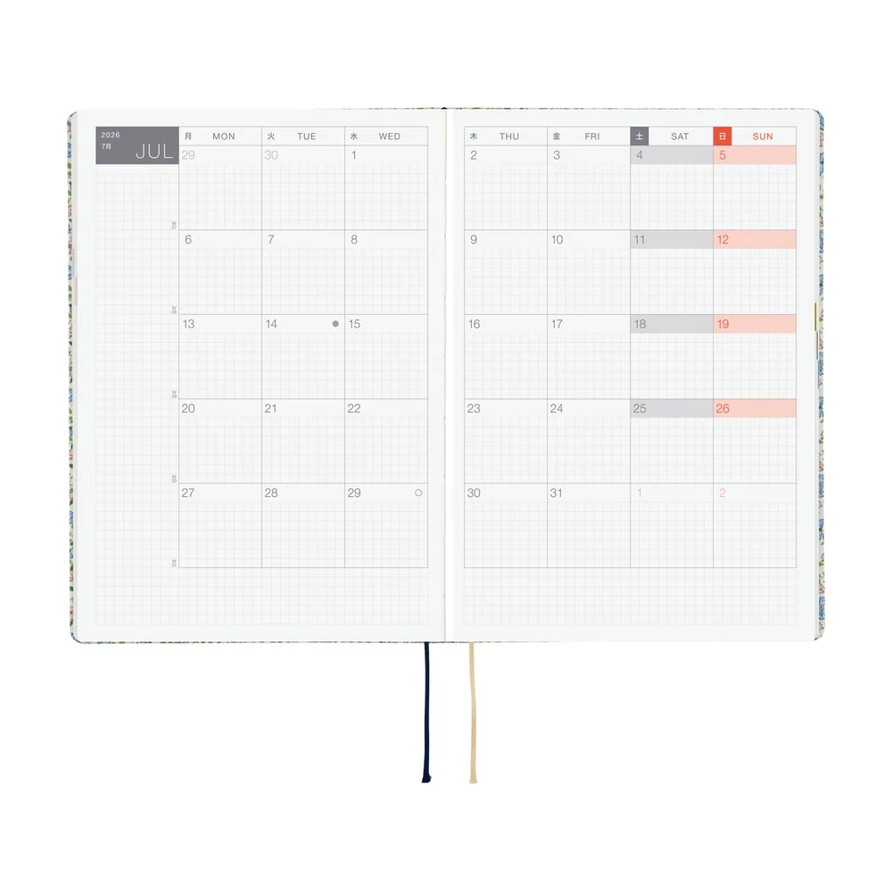 2026 Planner / Hon A5 Liberty Fabrics - Image 5