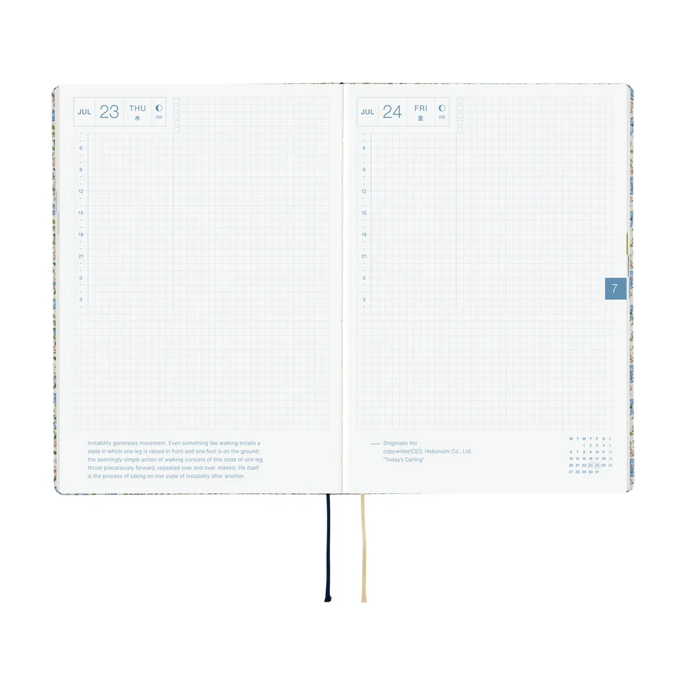 2026 Planner / Hon A5 Liberty Fabrics - Image 6