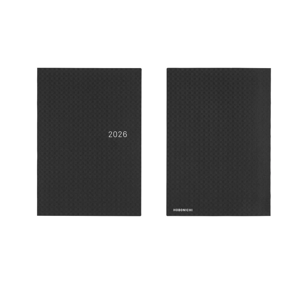 2026 Planner / Hon A5 Paper Series Black Gingham - Image 3