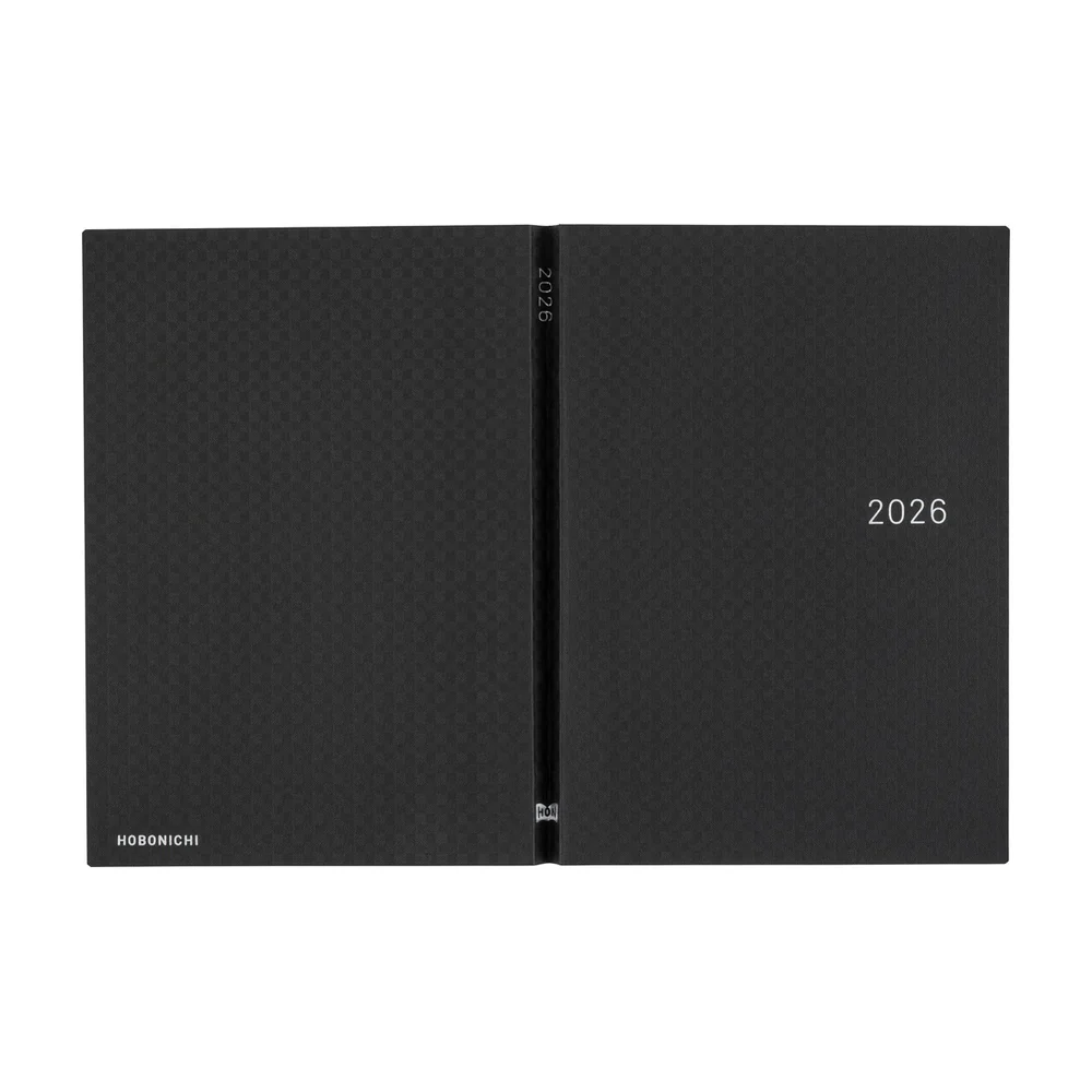 2026 Planner / Hon A5 Paper Series Black Gingham - Image 4