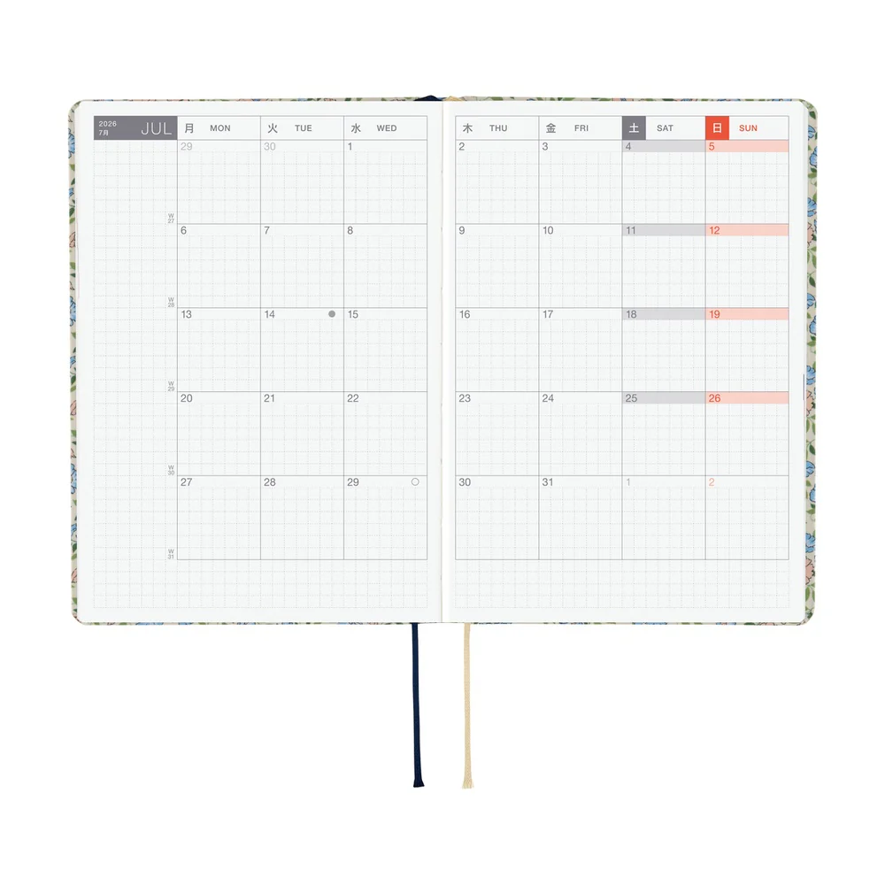 2026 Planner / Hon A6 Liberty Fabrics - Image 7