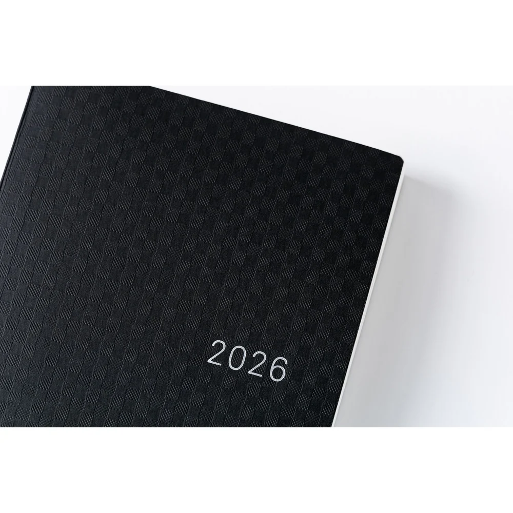 2026 Planner / Hon A6 Paper Series Black Gingham - Image 3