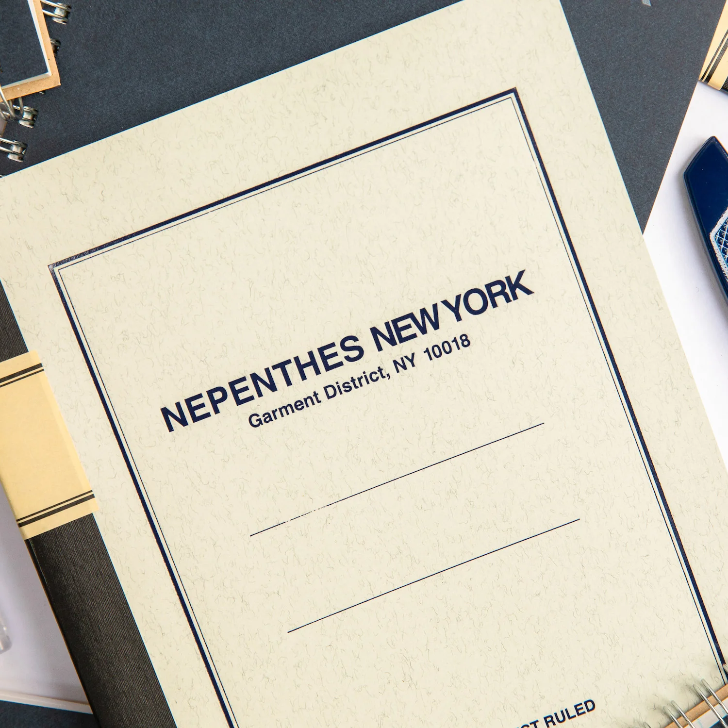 Japanese College Notebook B5 (NEPENTHES NY X HIGHTIDE USA) - Image 3