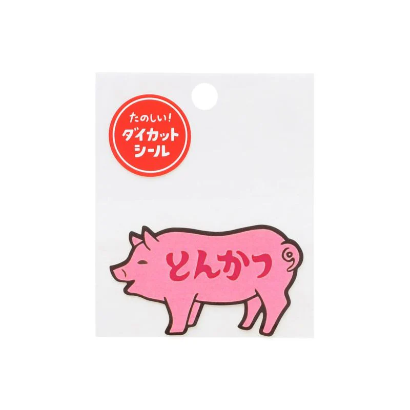 Japanese Retro DieCut Sticker - Image 8