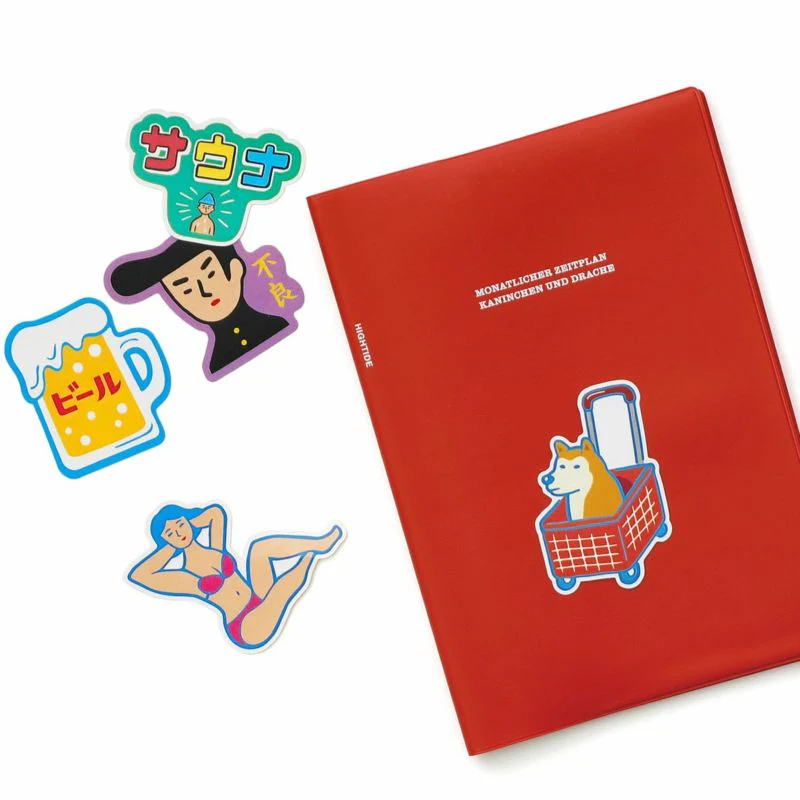 Japanese Retro DieCut Sticker - Image 9