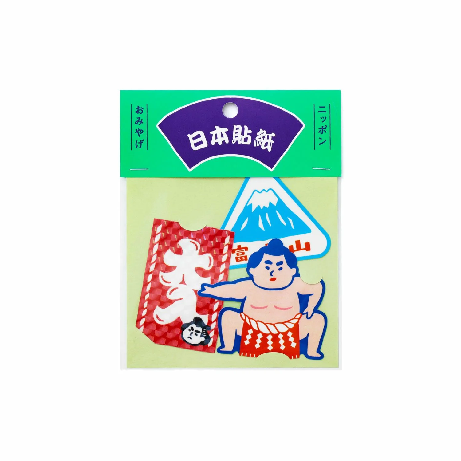 Japanese Retro DieCut Sticker Set of 3 - Image 5