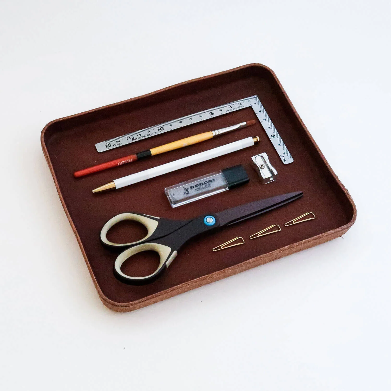 Leather Tray/ Large Rectangle - Image 4