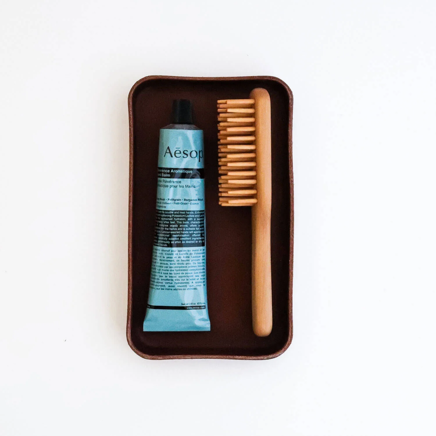 Leather Tray/ Medium Rectangle - Image 4