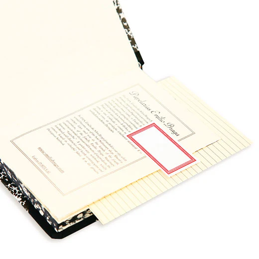 Marble Notebook/A6 (EMILIO BRAGA) - Image 7