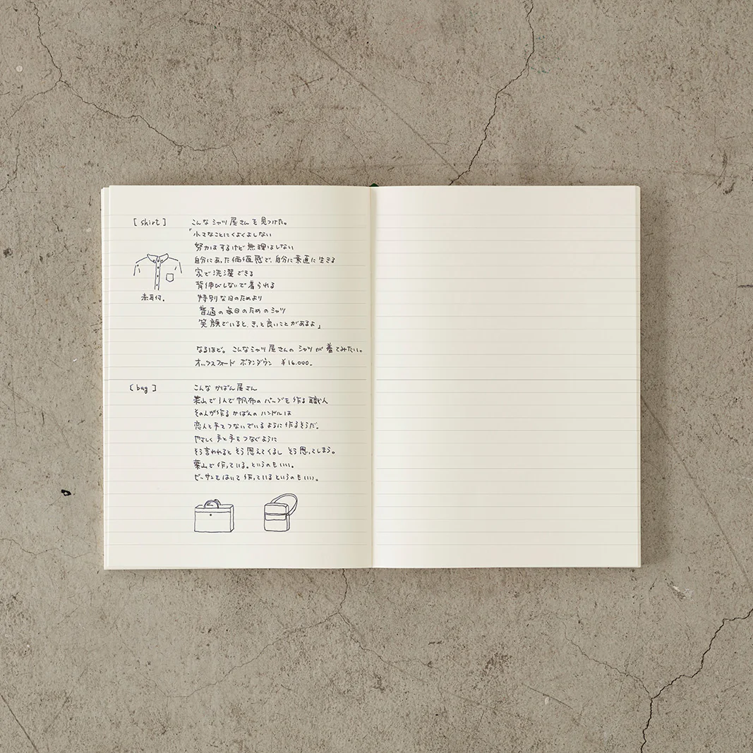 MD Notebook/ A5/ Ruled (MIDORI) - Image 9