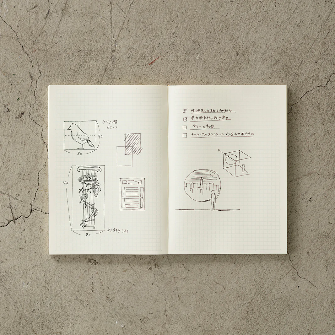 MD Notebook/ A6/ Grid (MIDORI) - Image 9