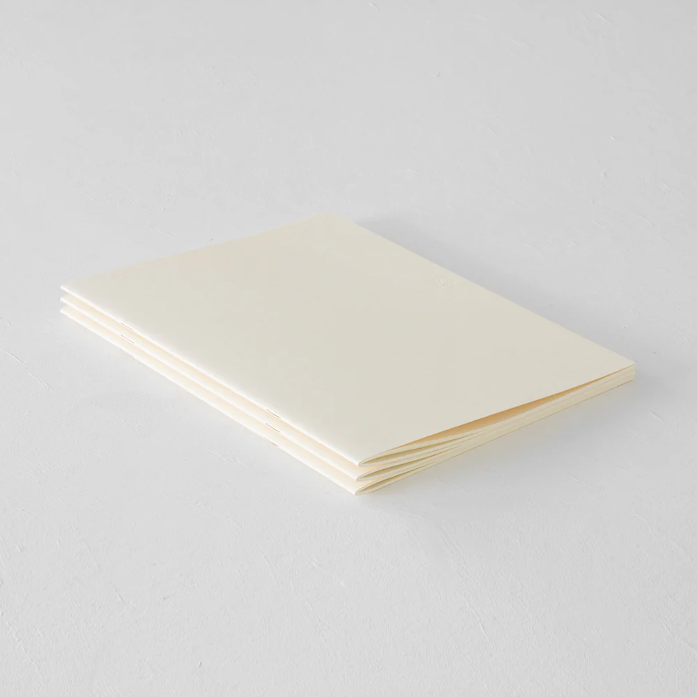 MD Notebook Light 3pcs/ A4/ Blank (MIDORI) - Image 4