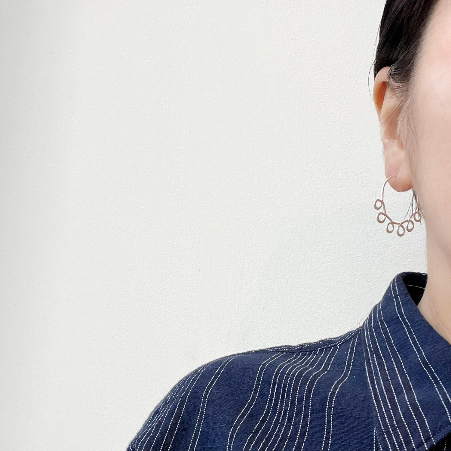 Mini Loop Earrings - Image 5