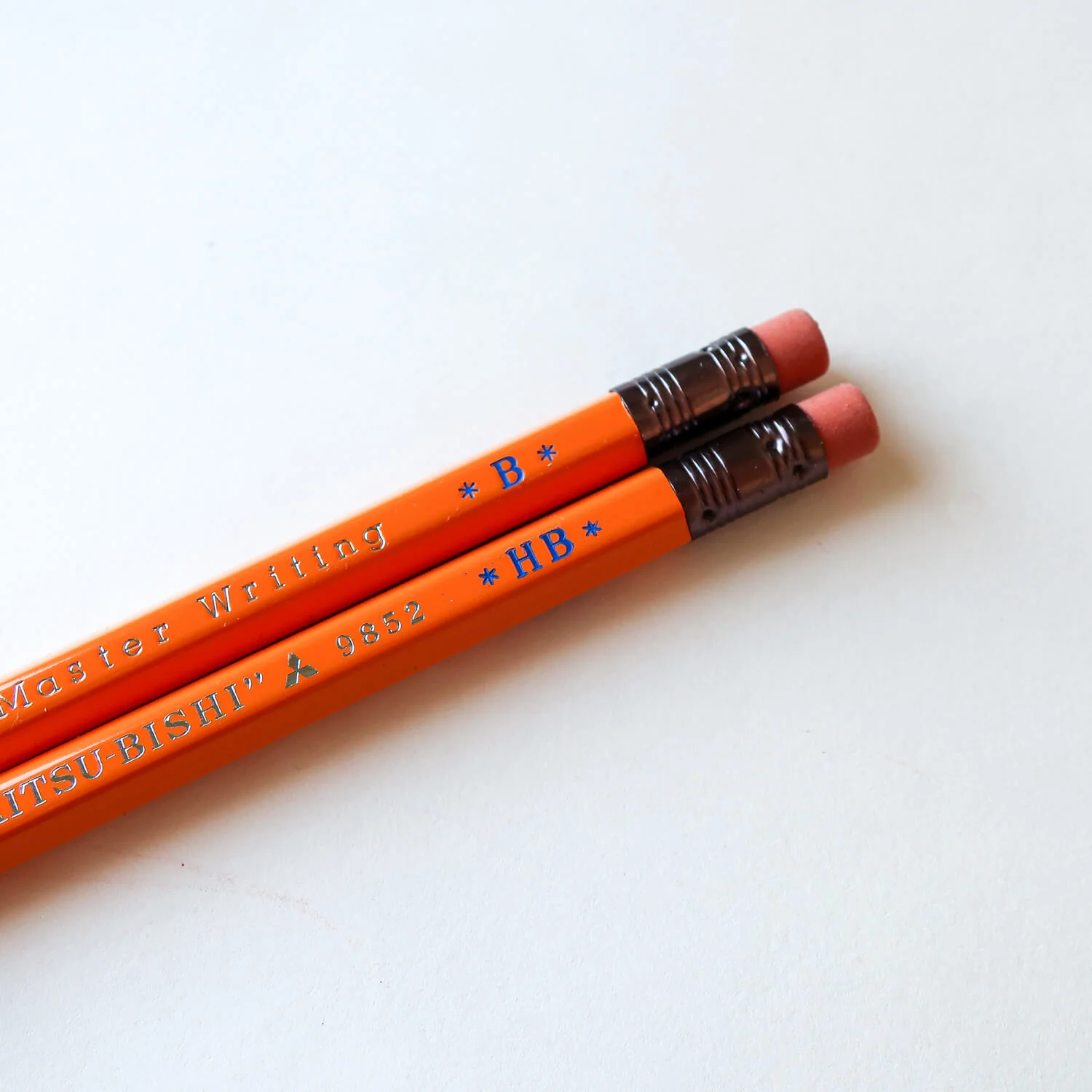 MITSUBISHI 9852 Pencil with Eraser/ Set of 12 - Image 3