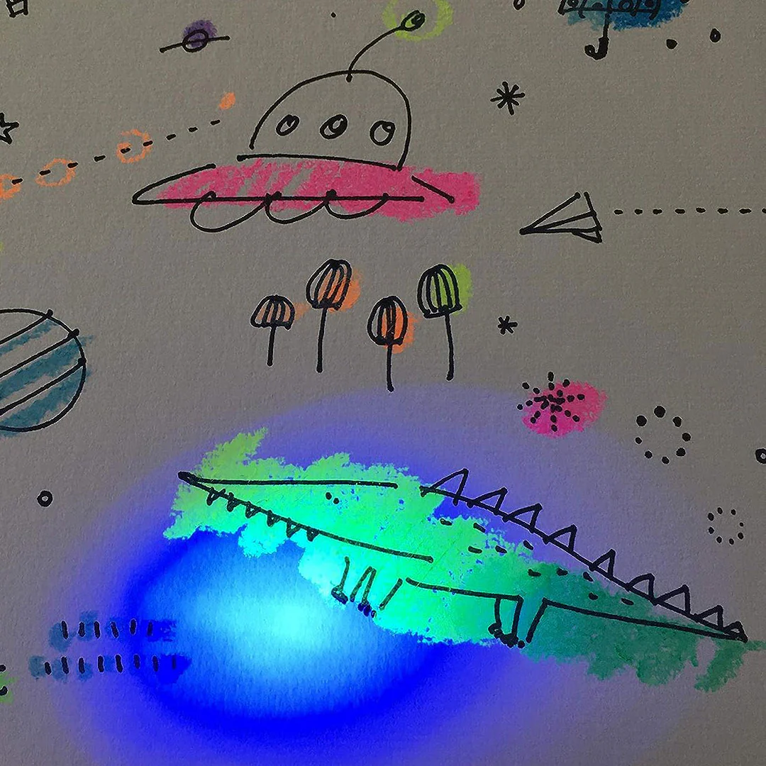 Neon Color Crayon 10 Colors Set - Image 5