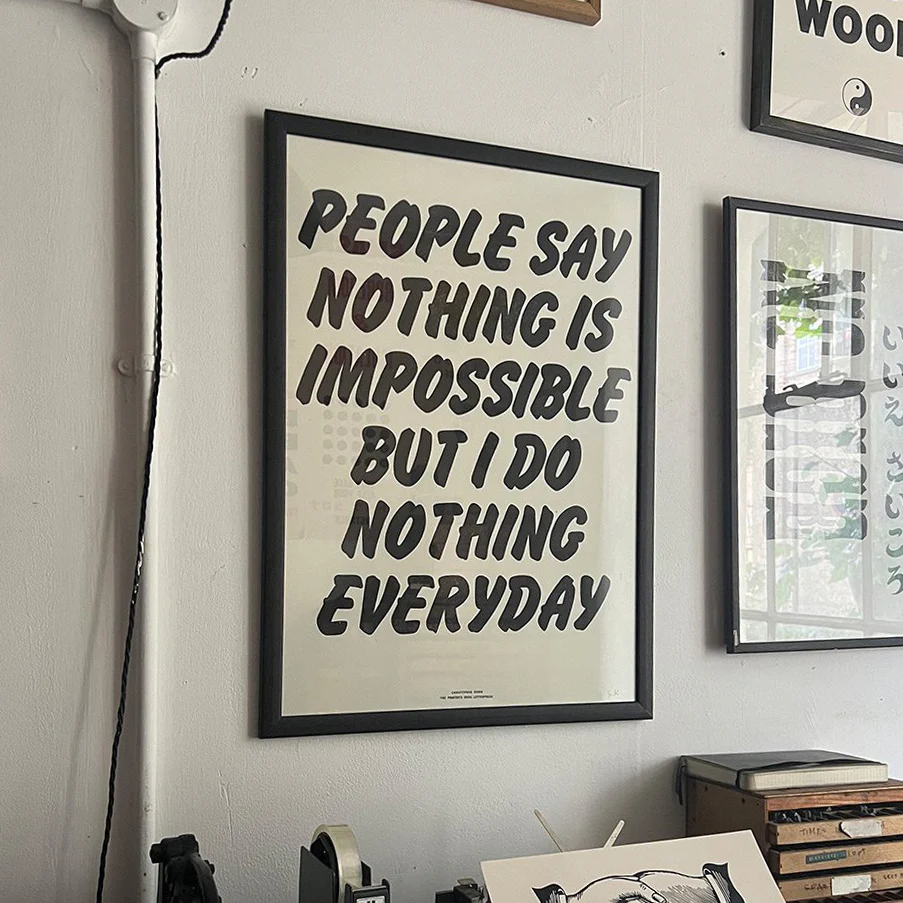 NOTHING IS IMPOSSIBLE/ Poster - Image 3