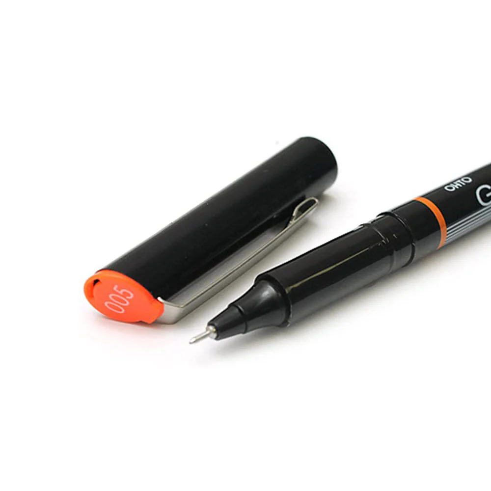 Graphic Liner Needle Point Pen/ 005: 0.3mm (OHTO) - Image 4