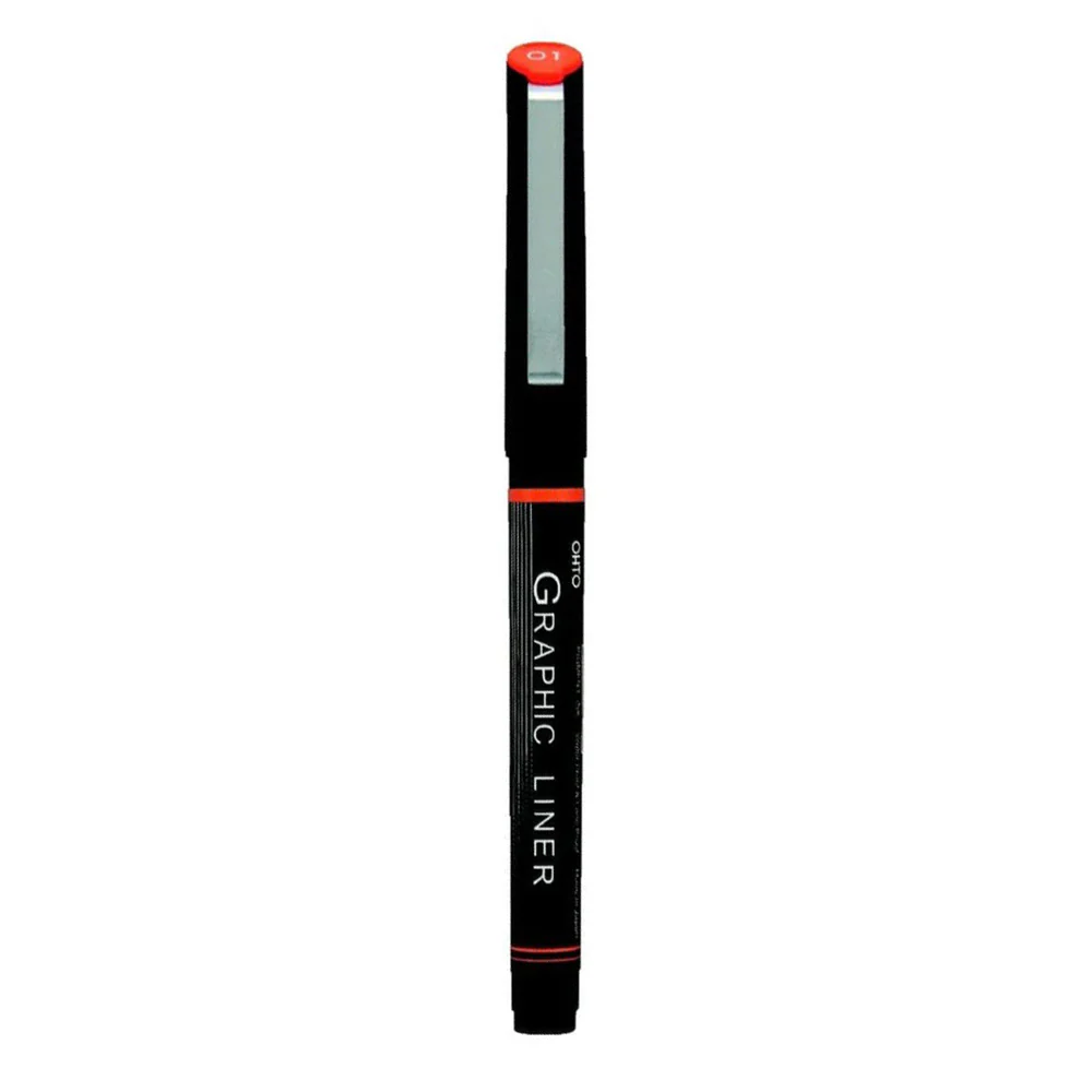 Graphic Liner Needle Point Pen/ 01: 0.4mm (OHTO)
