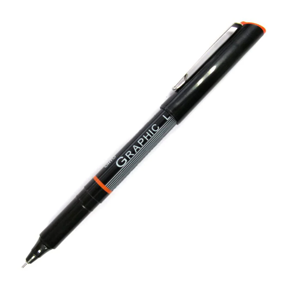 Graphic Liner Needle Point Pen/ 01: 0.4mm (OHTO) - Image 3