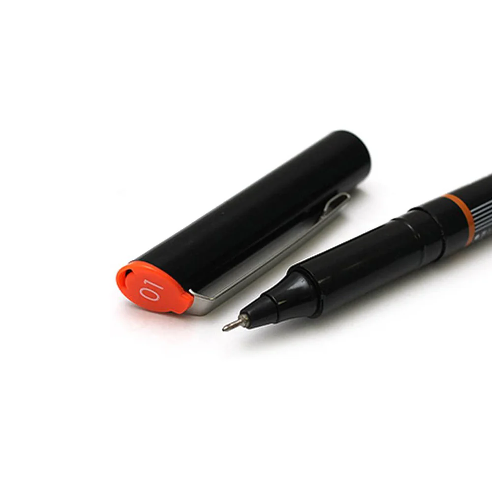 Graphic Liner Needle Point Pen/ 01: 0.4mm (OHTO) - Image 4