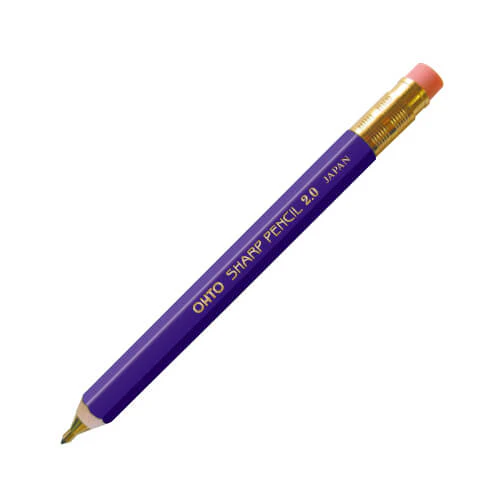 Wooden Mechanical Pencil/ 2mm (OHTO) - Image 4