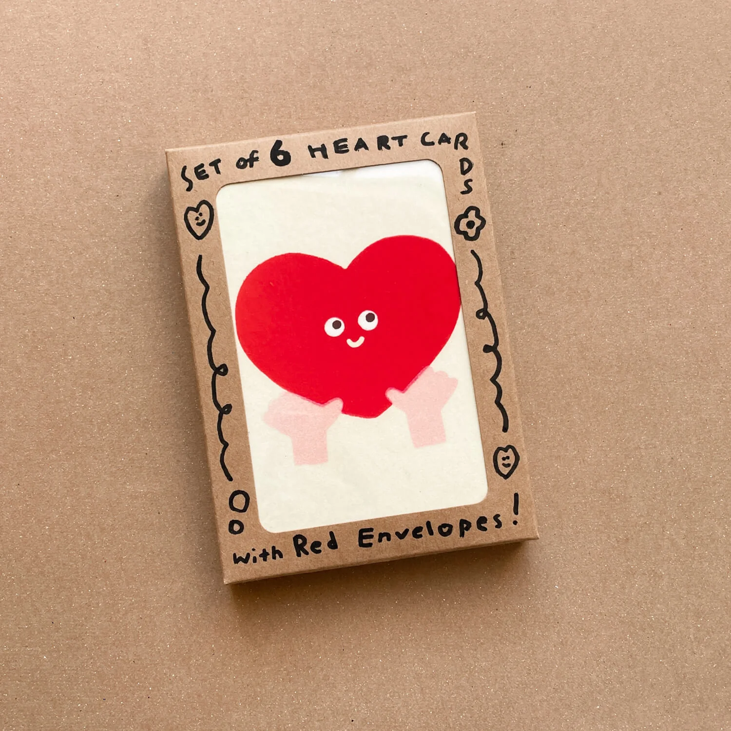Card/ Set of 6 Heart - Image 3